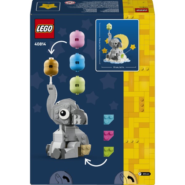 Фото - Конструктор LEGO  Iconic Слоненя в небі (40814)