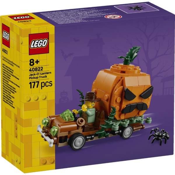 Фото - Конструктор LEGO Iconic Пикап Джека-Фонаря (40822)