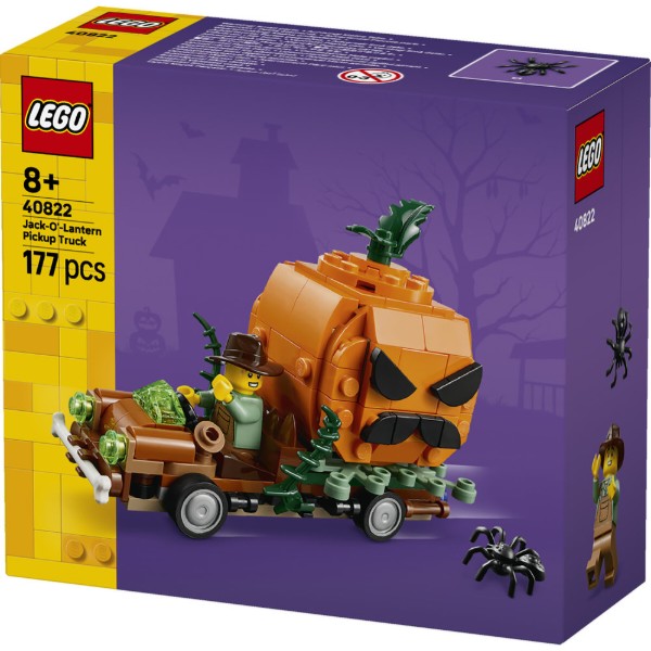 Фото - Конструктор LEGO Iconic Пикап Джека-Фонаря (40822)