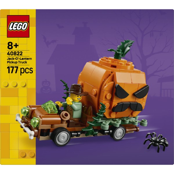 Фото - Конструктор LEGO Iconic Пикап Джека-Фонаря (40822)