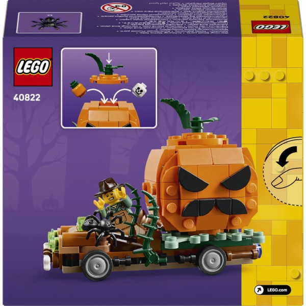 Фото - Конструктор LEGO Iconic Пикап Джека-Фонаря (40822)