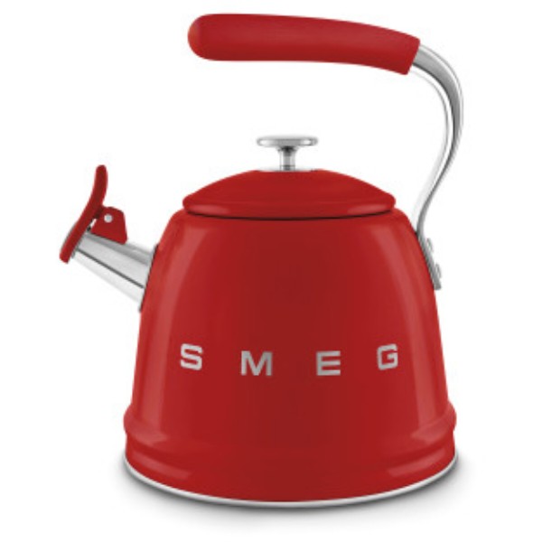 Фото - Чайник металевий Smeg WKF01RD