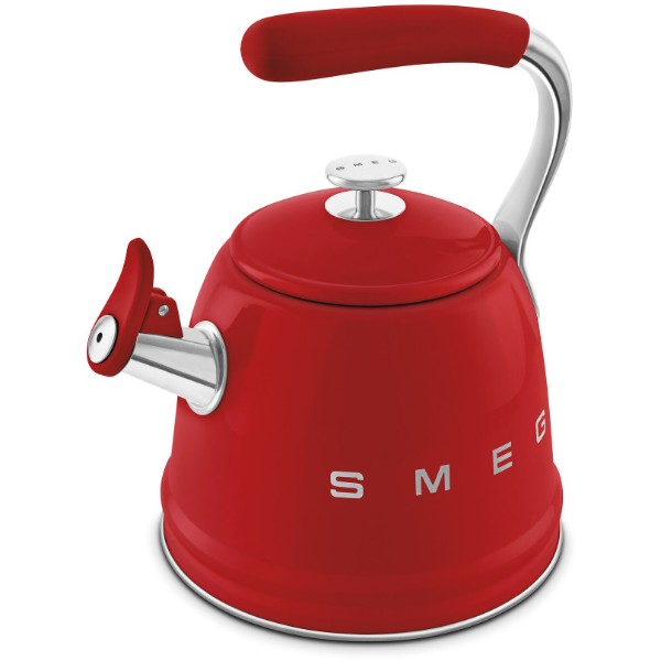 Фото - Чайник металевий Smeg WKF01RD