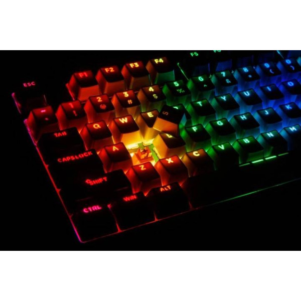 Фото - Клавіатура дротова ігрова Lorgar Azar 514 RGB EN/UA Gaming Wired White (LRG-GK514W-UA)