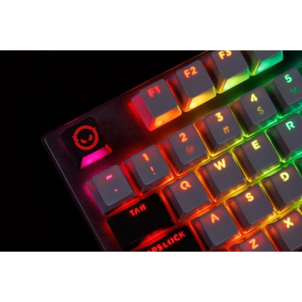 Фото - Клавіатура дротова ігрова Lorgar Azar 514 RGB EN/UA Gaming Wired White (LRG-GK514W-UA)