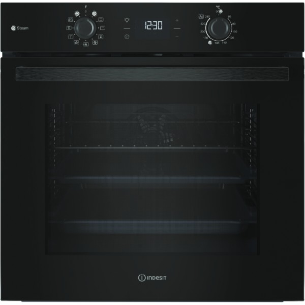 Фото - Комплект техники Indesit Варочная панель + Духовой шкаф Indesit ING 61T/BK 1 + IO K58HS B