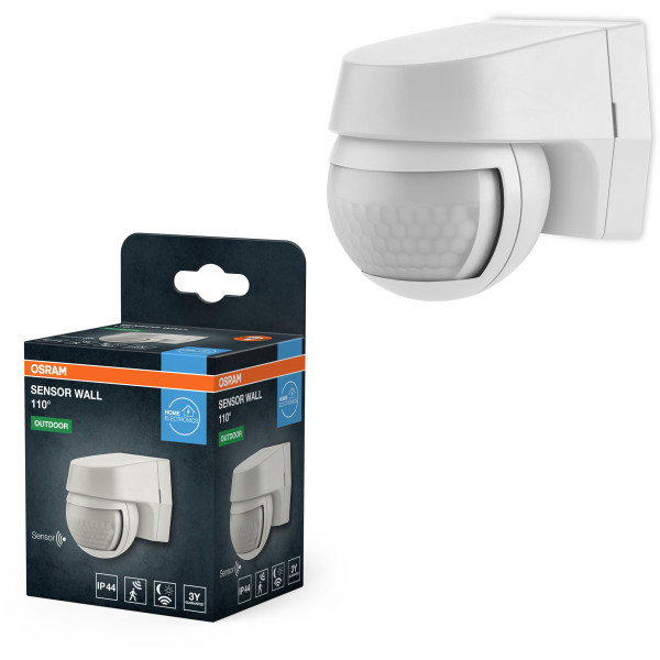 Фото - Беспроводной датчик движения Osram SENSOR WALL IP44 белый (4099854454134)
