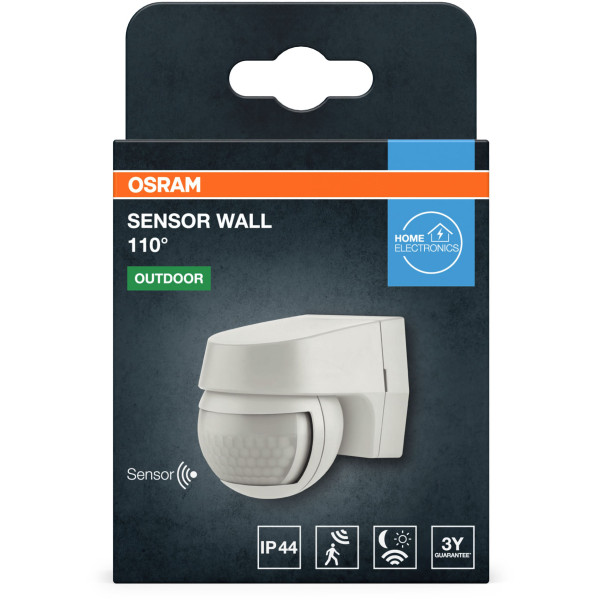 Фото - Беспроводной датчик движения Osram SENSOR WALL IP44 белый (4099854454134)