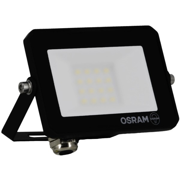 Фото - Светодиодный прожектор Osram FLOODLIGHT LUX 10Вт 900Лм 6500K Black (4099854489402)