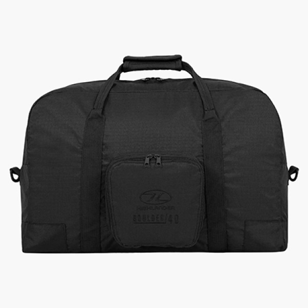 Фото - Сумка дорожня Highlander Boulder Holdall 40L Black (RUC269-BK)