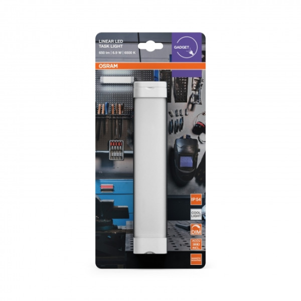 Фото - Світлодіодний світильник Osram LINEAR TASKLIGHT 6.9Вт 6500К 400Лм (4099854531613)