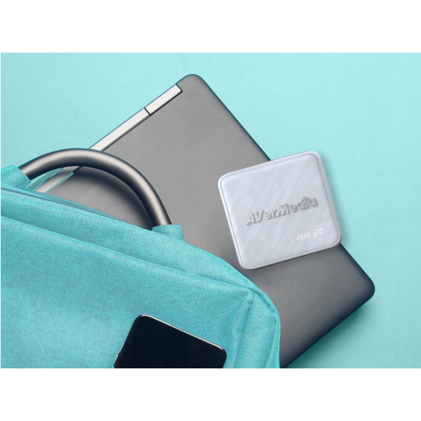 Фото - Мережевий зарядний пристрій Avermedia GC313 CORE GO 100Вт 2хUSB-С, 1хUSB-A, 1xHDMI White (40AAGC313AWP)