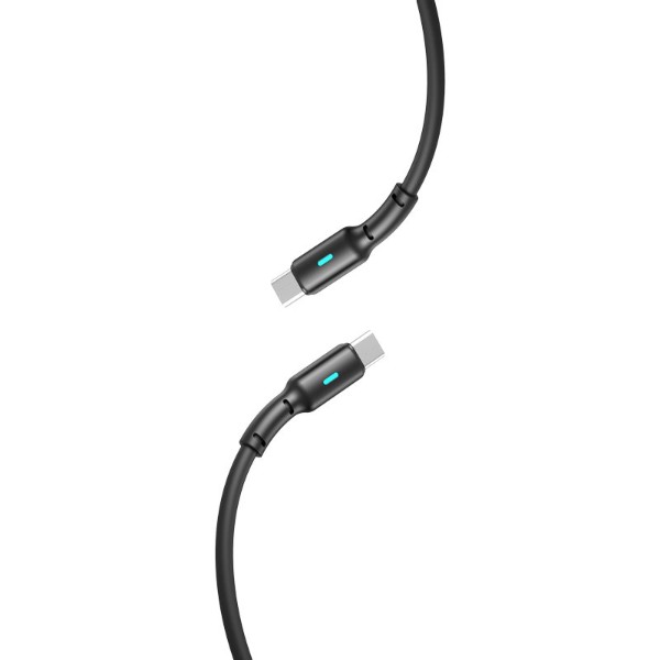 Фото - Кабель Gelius Lumin Lamp GP-UC100 Type-C 2m 60W Black (100085)