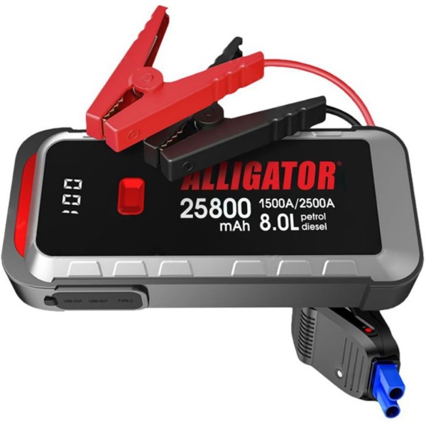 Фото - Пускозарядное устройство ALLIGATOR 1500A/2500A 25800mAh SMART (JS847)
