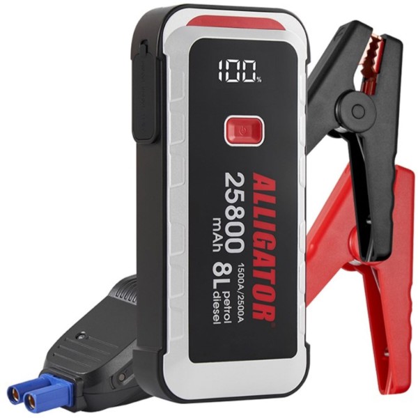 Фото - Пускозарядное устройство ALLIGATOR 1500A/2500A 25800mAh SMART (JS847)