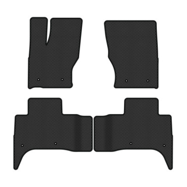 Фото - Килимки ворсові в салон авто EVAtech Standard для Land Rover Range Rover Sport (L494) 2013-2022 2 покоління SUV EU чорний кант (LR33640PC4LA8VEB)