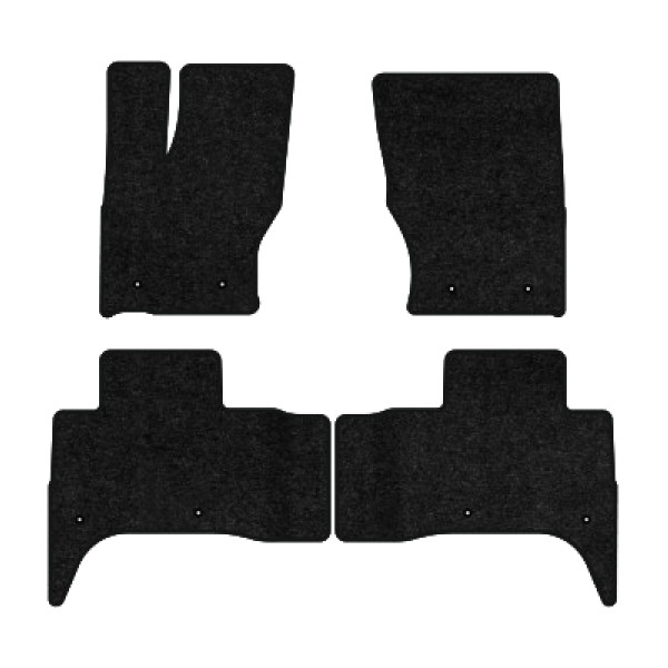 Фото - Килимки ворсові в салон авто EVAtech Standard для Land Rover Range Rover Sport (L494) 2013-2022 2 покоління SUV EU чорний кант (LR33640PC4LA8VEB)