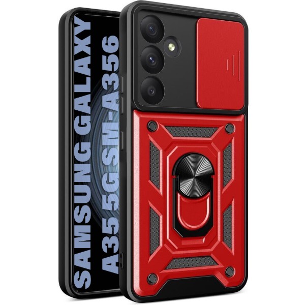 Фото - Чохол для смартфону BeCover Military for Samsung Galaxy A35 5G SM-A356 Red (711017)