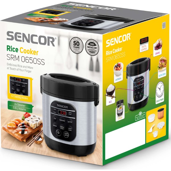Фото - Мультиварка Sencor SRM0650SS