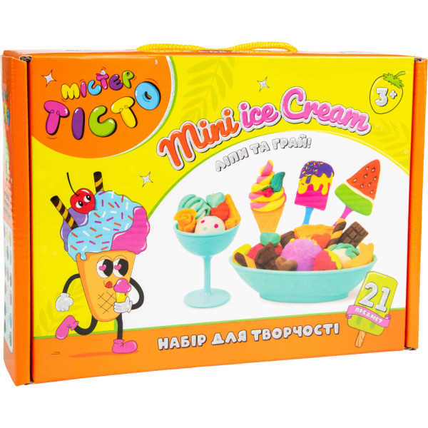 Фото - Лепка из теста Strateg Мистер тесто Mini Sweets на украинском языке (41010)