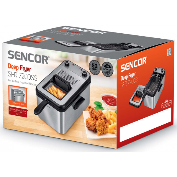 Фото - Фритюрниця Sencor SFR 7200SS