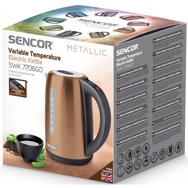 Фото - Электрический чайник Sencor SWK 7706GD