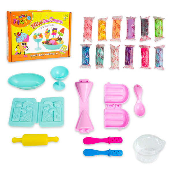 Фото - Лепка из теста Strateg Мистер тесто Mini Sweets на украинском языке (41010)