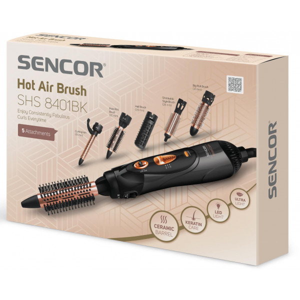 Фото - Фен-щітка Sencor SHS8401BK