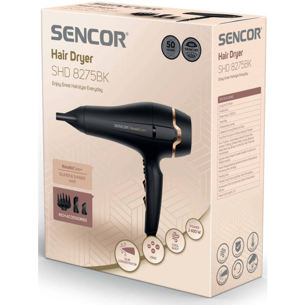 Фото - Фен Sencor SHD 8275BK