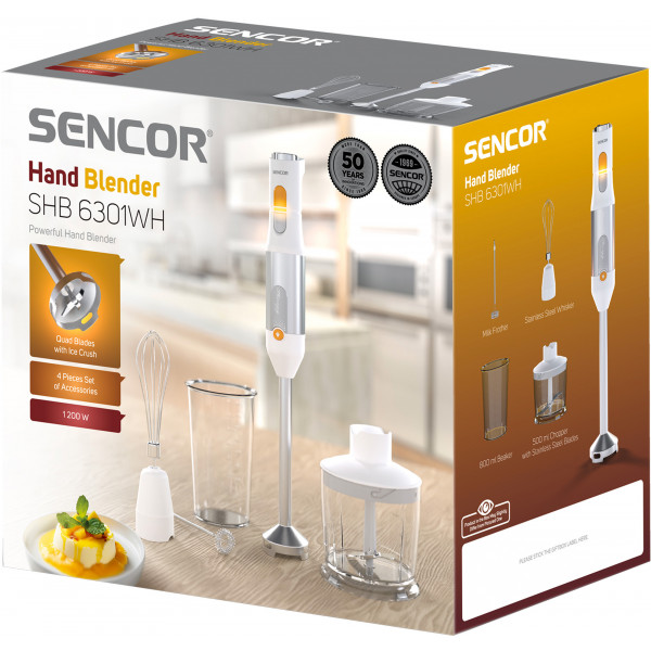 Фото - Блендер мини-комбайн Sencor SHB6301WH