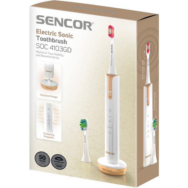 Фото - Зубная щетка электрическая Sencor SOC 4103GD