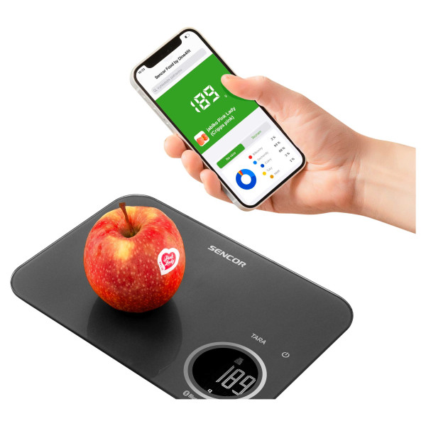 Фото - Ваги кухонні Sencor SKS7178BK