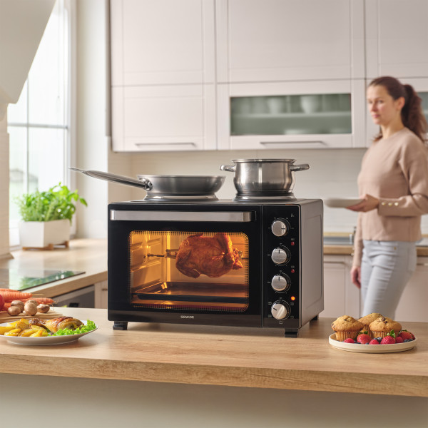 Фото - Піч електрична Sencor SEO3500BK