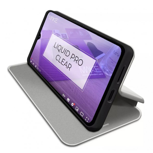 Фото - Чехол для смартфона MAKE Flip Samsung A06 Silver (MCP-SA06SL)