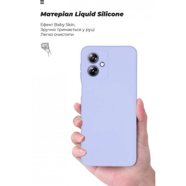 Фото - Чохол для смартфону Armorstandart Icon Case for Motorola G54 Power Camera cover Lavender (ARM70549)