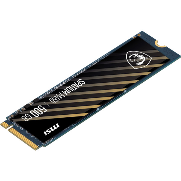 Фото - SSD-накопичувач внутрішній MSI 500GB M450 M.2 2280 PCIe 4.0 x4 NVMe 3D NAND TLC (S78-440K220-P83)