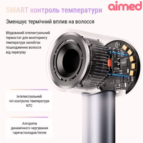 Фото - Фен AIMED Hair Master PRO (AI-HMaster1_pink)