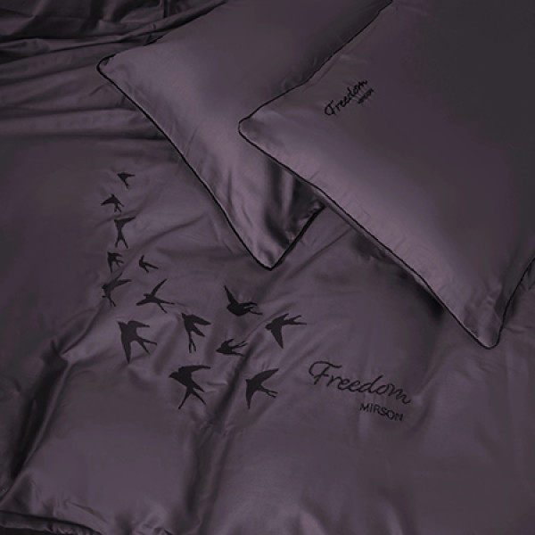 Фото - Комплект постільної білизни MirSon Сатин ELIT 0231 Excalibur "Freedom" 175х210 (2200010538434)