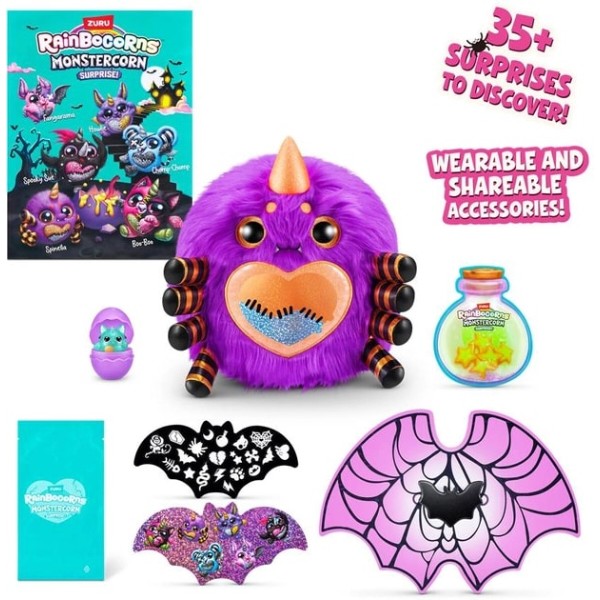 Фото - М'яка іграшка-сюрприз Rainbocorns D Monstercorn Surprise (9297D)