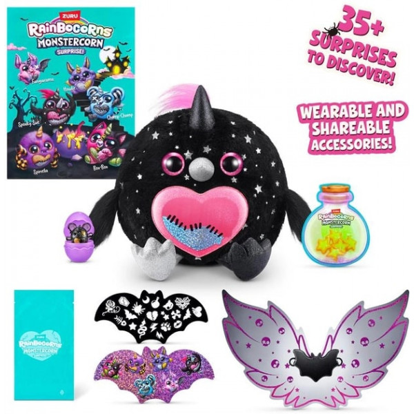 Фото - М'яка іграшка-сюрприз Rainbocorns H Monstercorn Surprise (9297H)