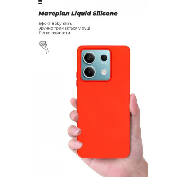 Фото - Чохол для смартфону Armorstandart Icon Case for Xiaomi Redmi Note 13 5G Red (ARM71889)