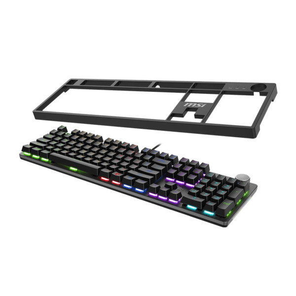 Фото - Клавіатура дротова ігрова MSI FORGE GK320 RED UA