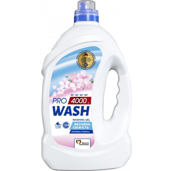 Фото - Гель для прання ProWash Весняна свіжість 4 л