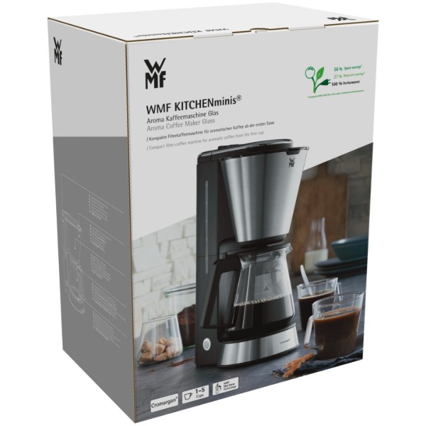 Фото - Кавоварка крапельна WMF 412270011 Kitchenminis Aroma Coffee Mak. Glass