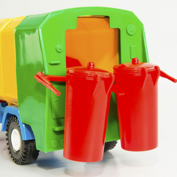 Фото - Базовий ігровий транспорт для малюка Tigres "Mini truck" сміттєвоз (39211)