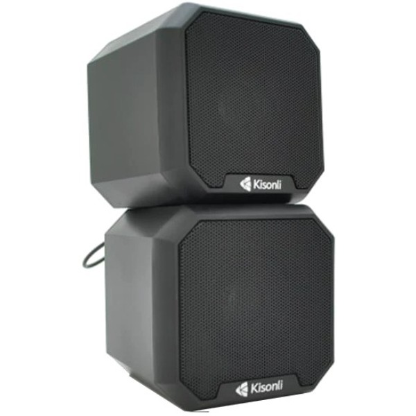 Фото - Компьютерная акустика обычная 2.0 Kisonli KS-02/23409 Black