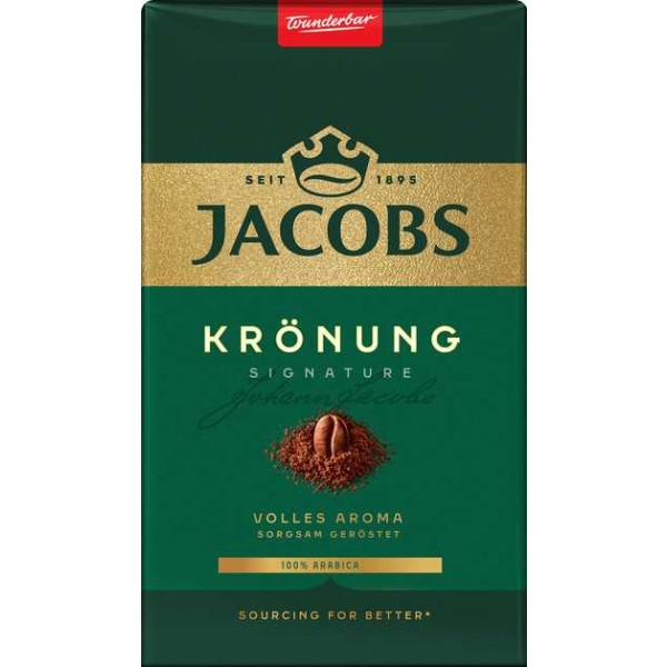 Фото - Кофе молотый Jacobs Kronung 500г