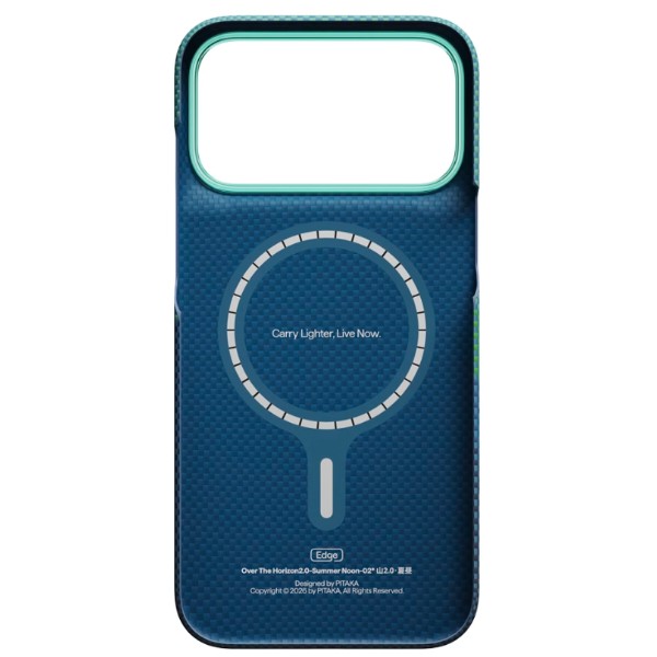 Фото - Чохол для смартфону Pitaka Edge Ultra-Slim Case Over The Horizon Summer Noon-02 for iPhone 18 Pro/17 Pro (KI1809P)