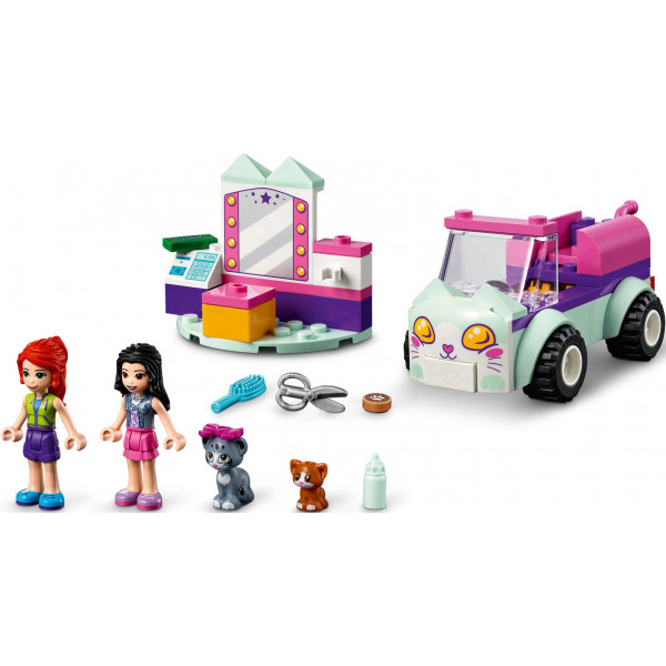 Фото - Конструктор LEGO Friends Авто парикмахера для кошек (41439)