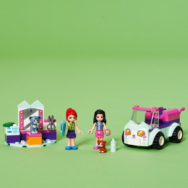 Фото - Конструктор LEGO Friends Авто парикмахера для кошек (41439)